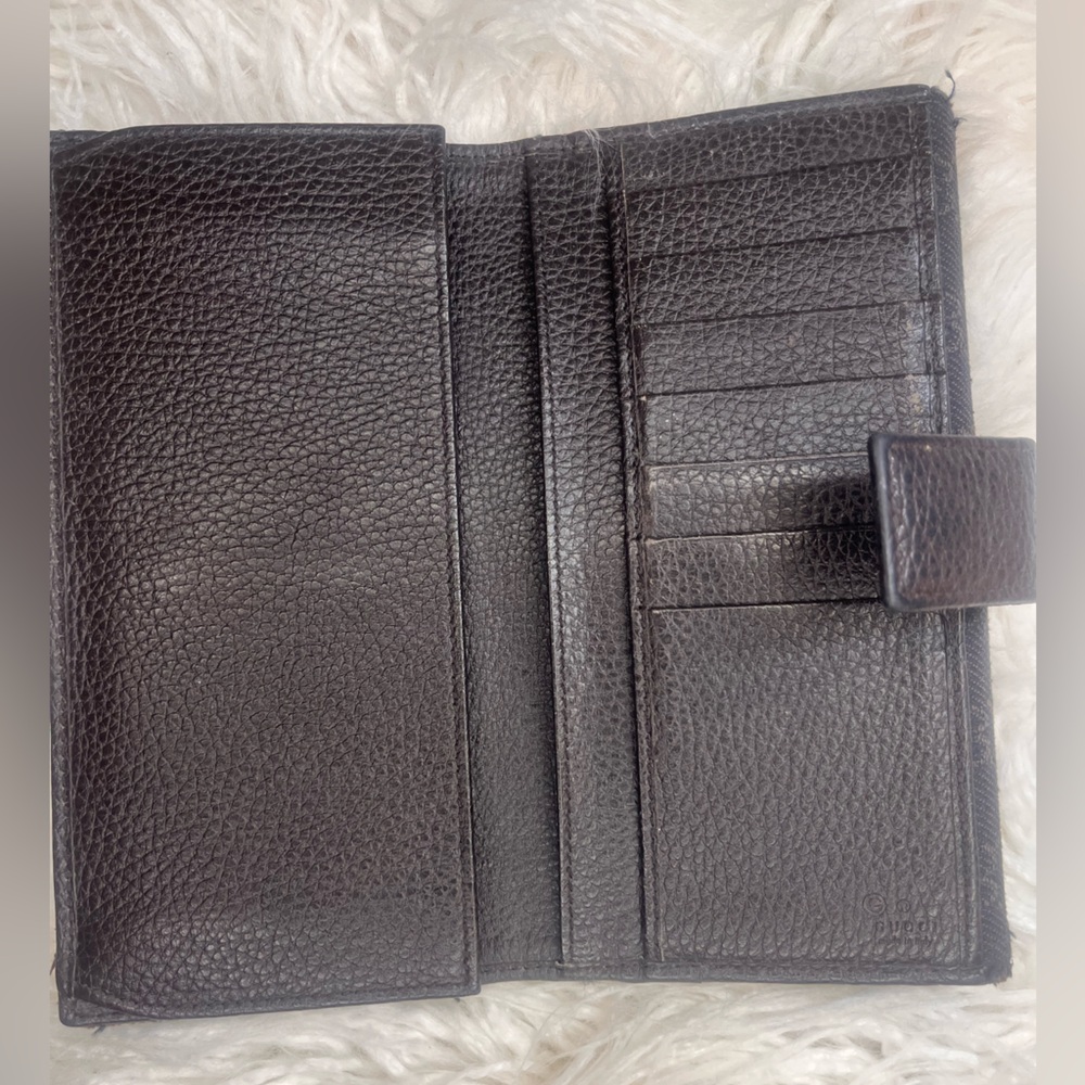 Gucci Black Monogram Clutch - Picture 4 of 7